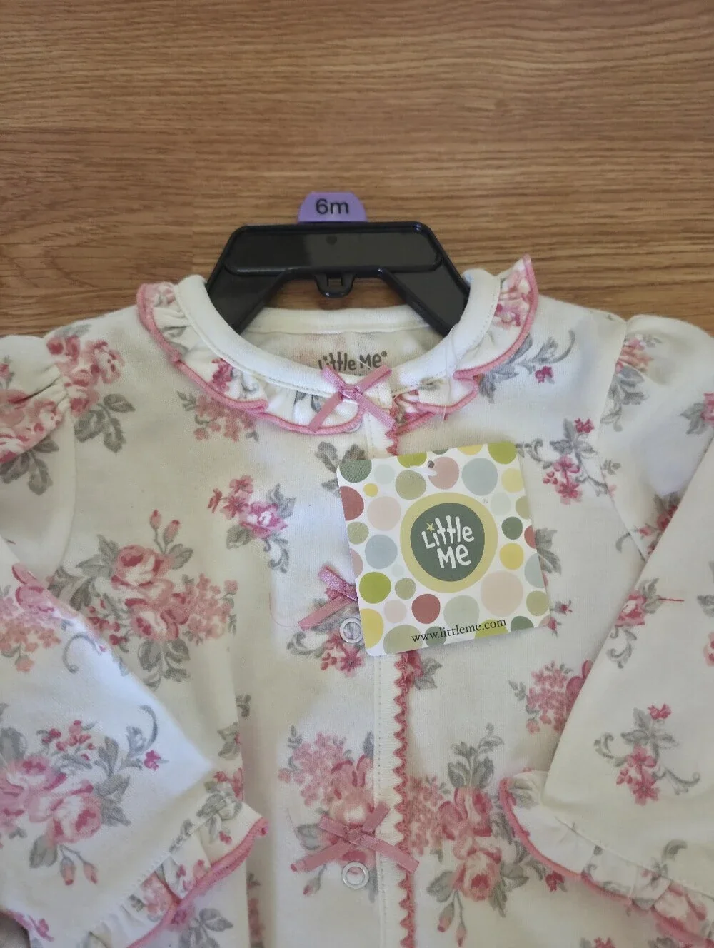 Carter's Girls 6 Months Bundle 5pc NWT Floral Owl Pink Hearts Ballerina Girly